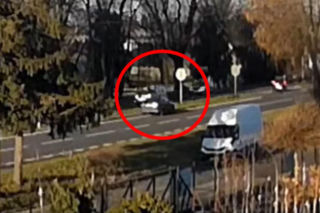 Wypadek w Ustroniu. Nagranie z monitoringu wiele wyjaśnia