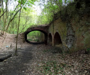 Dawny fort na Cmentarzu Centralnym w Szczecinie