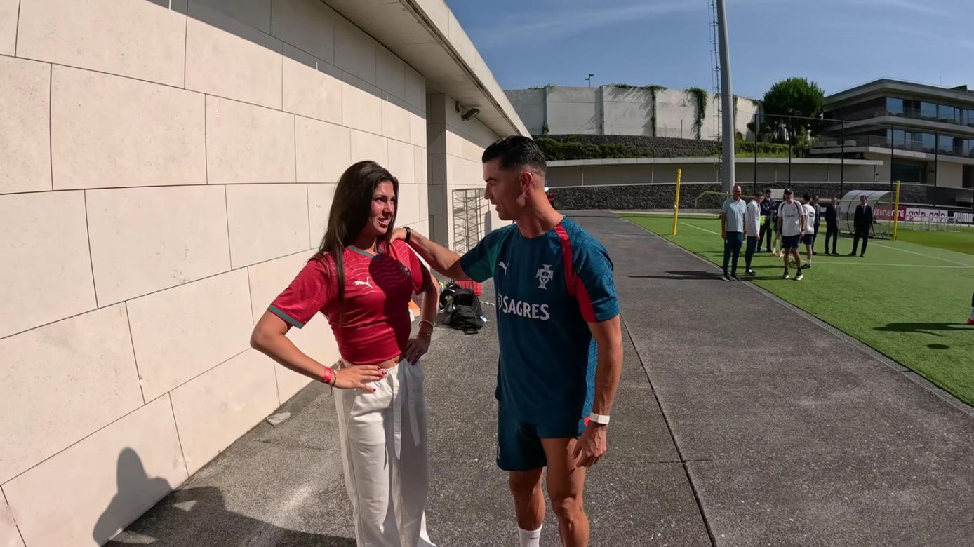 Cristiano Ronaldo i Celine Dept