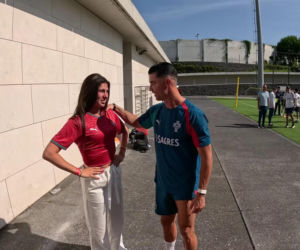Cristiano Ronaldo i Celine Dept