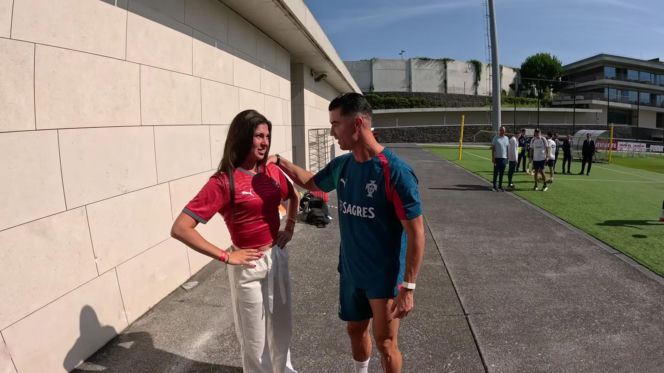 Cristiano Ronaldo i Celine Dept