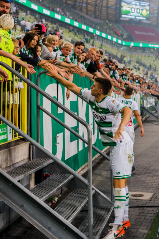 Kibice na meczu Lechia - Brøndby [ZDJĘCIA]