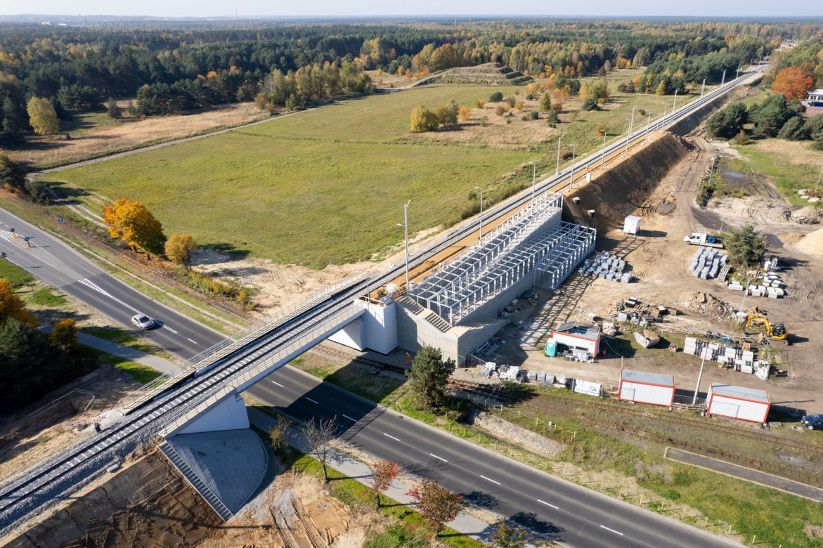 Budowa połączenia kolejowego do Katowice Airport
