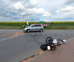 Wypadek w Kałkowie 22.05.22