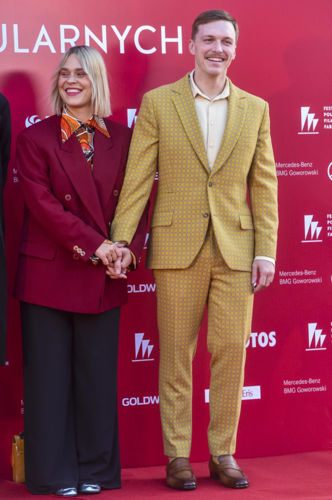 Tomasz Włosok i Malwina Buss