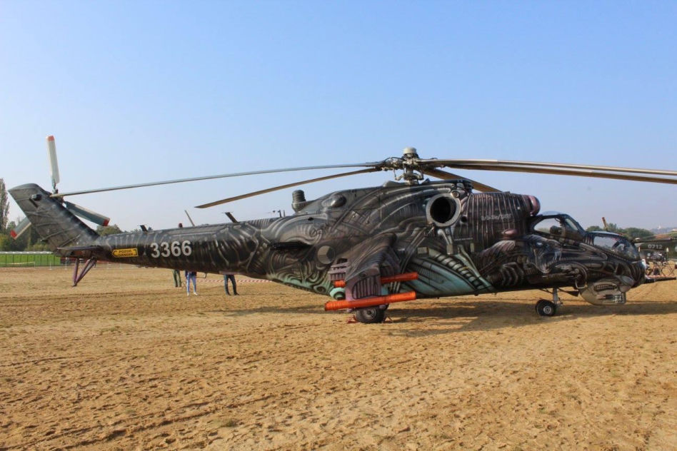 Czeskie śmigłowce Mi-24/35