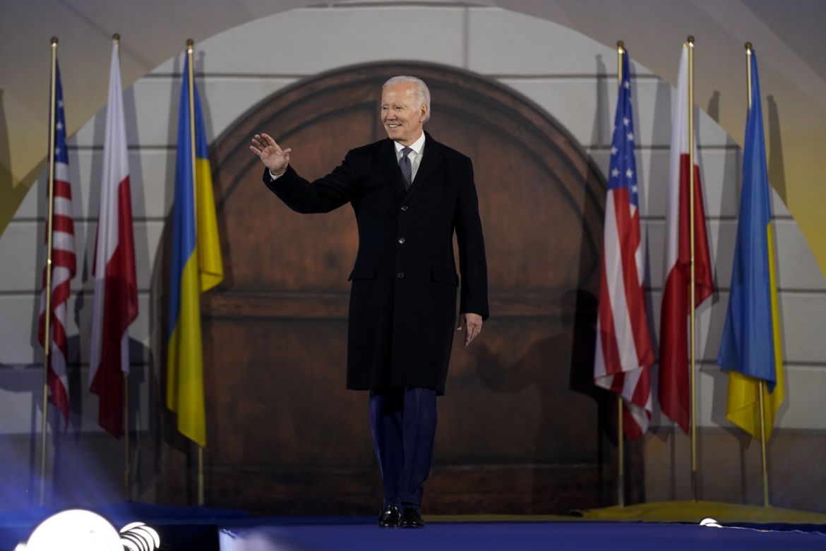 Joe Biden w Warszawie