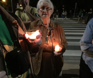 Protest przed domem Jarosława Kaczyńskiego, 22 lipca