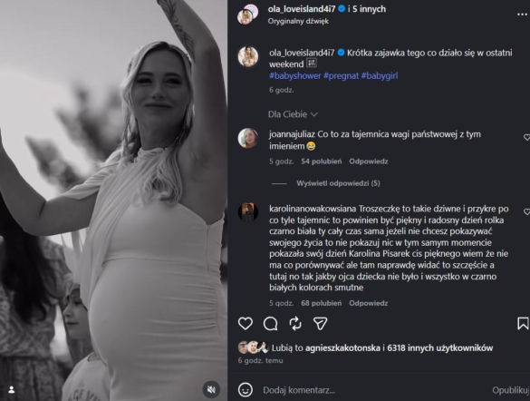 Ola Tomala baby shower