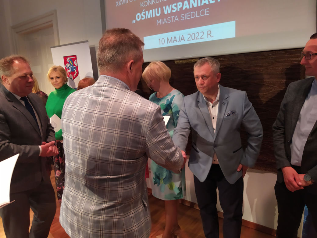 Laureaci i wyróżnieni w konkursie "Ośmiu Wspaniałych" w Siedlcach w 2022 roku - fotorelacja
