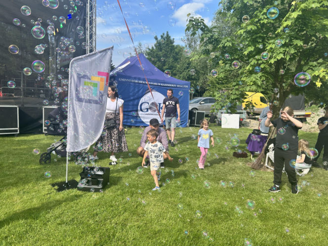 Dzień Dziecka i otwarcie parku w Kazimierzu Biskupim