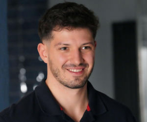 Barwy szczęścia, odcinek 3348: Justin (Jasper Sołtysiewicz), Ola (Michalina Robakiewicz