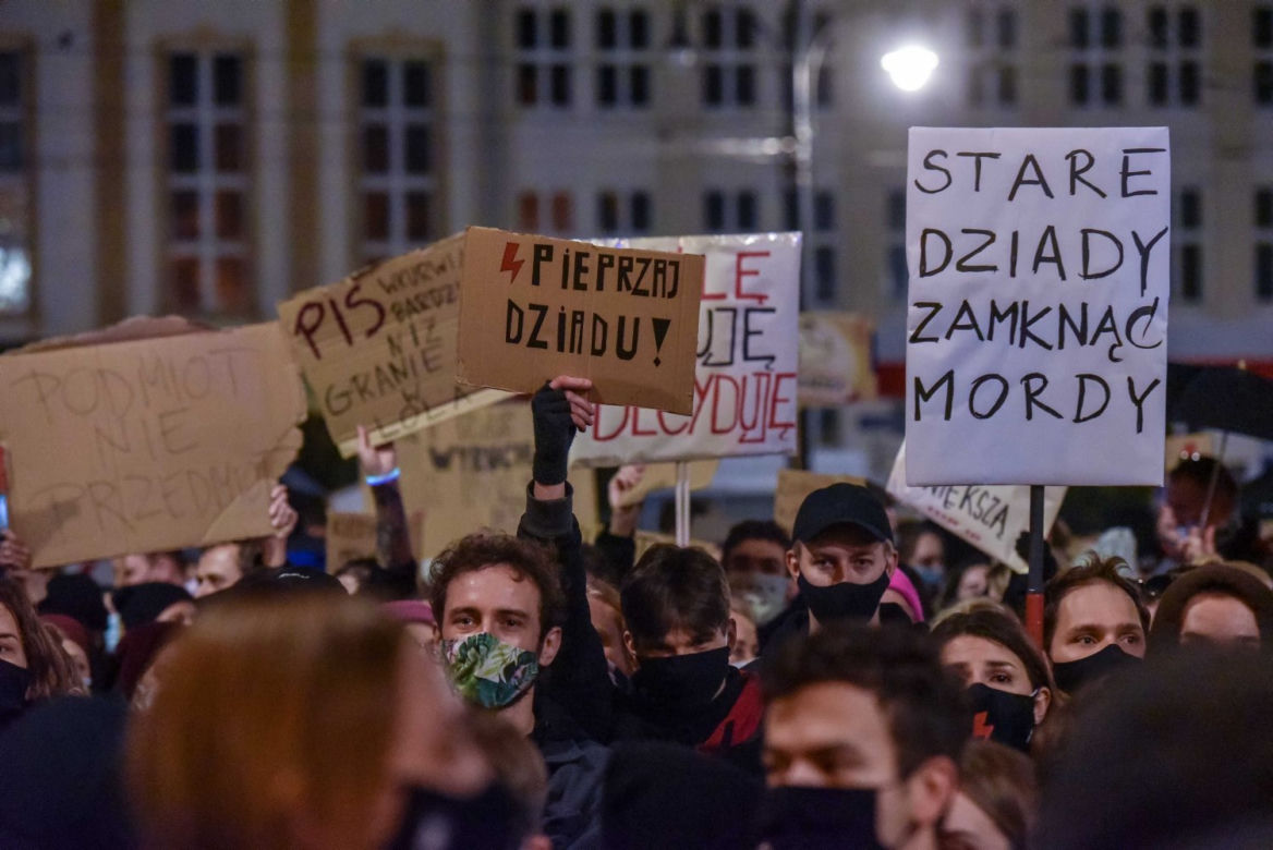 Protesty we Toruniu