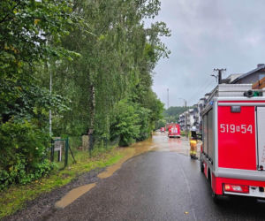 Awarie prądu i zalania. Pracowity weekend służb na Warmii i Mazurach