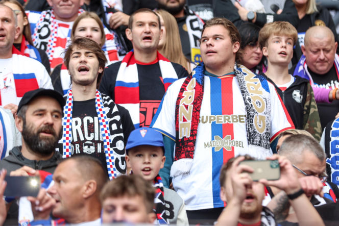 Górnik Zabrze - Lech Poznań: Zdjęcia kibiców i zawodników z meczu 8. kolejki PKO BP Ekstraklasy