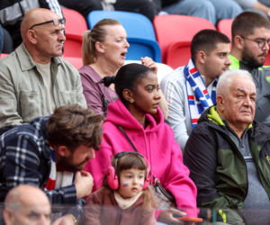 Górnik Zabrze - Lech Poznań: Zdjęcia kibiców i zawodników z meczu 8. kolejki PKO BP Ekstraklasy