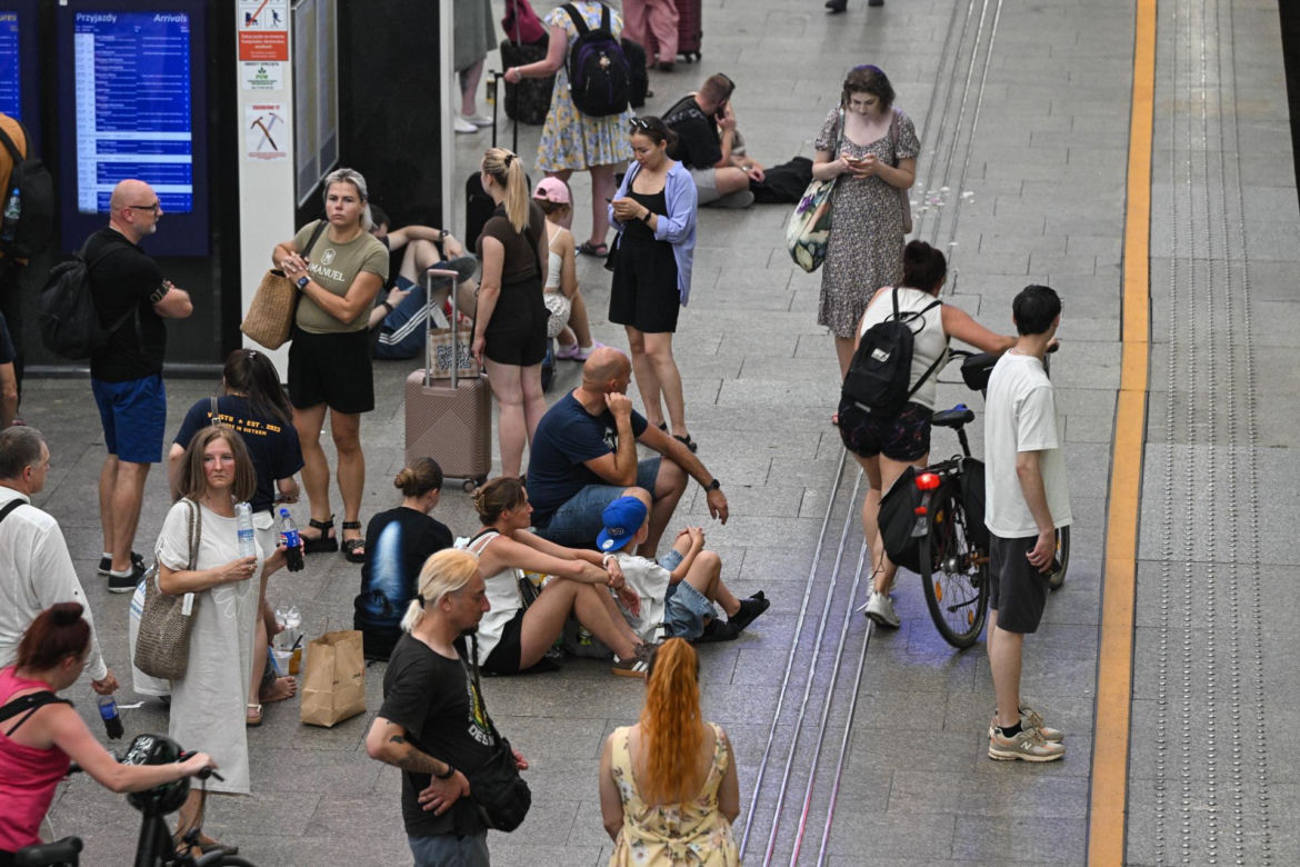 Inter City - Dzisiaj kolej odwołała kilkadziesiąt pociągów przez upały