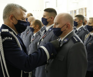 Lubelska policja ma nowych funkcjonariuszy. Ślubowanie w Lublinie