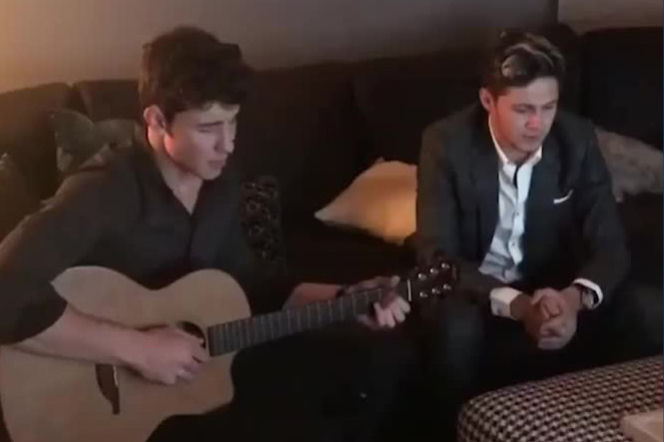 Shawn Mendes i Niall Horan w duecie śpiewają Mercy