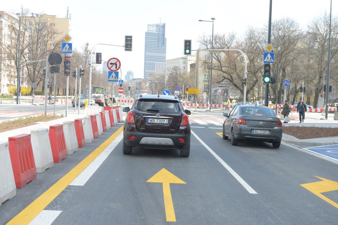 Kierowcy jeżdżą już ulicą Górczewską