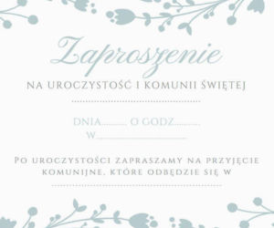 Zaproszenie 1