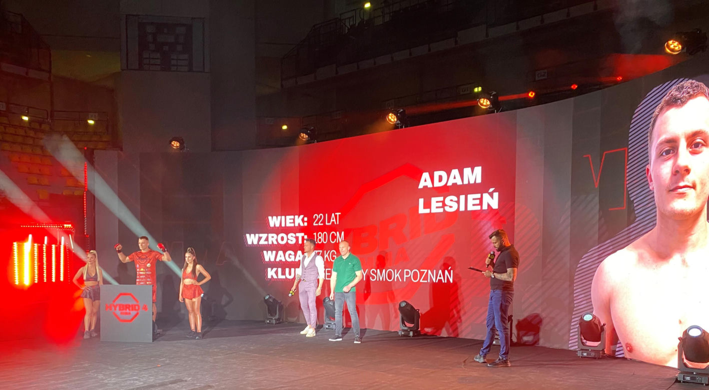 Media trening przed Hybrid MMA 4 w Zielonej Górze