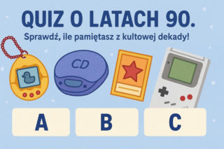Quiz o latach 90. Sprawdź, ile pamiętasz z kultowej dekady!