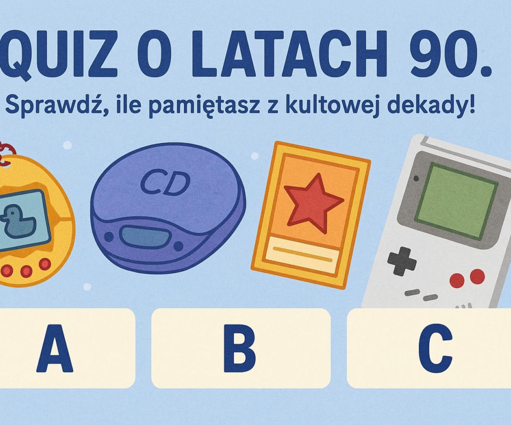Quiz o latach 90. Sprawdź, ile pamiętasz z kultowej dekady!