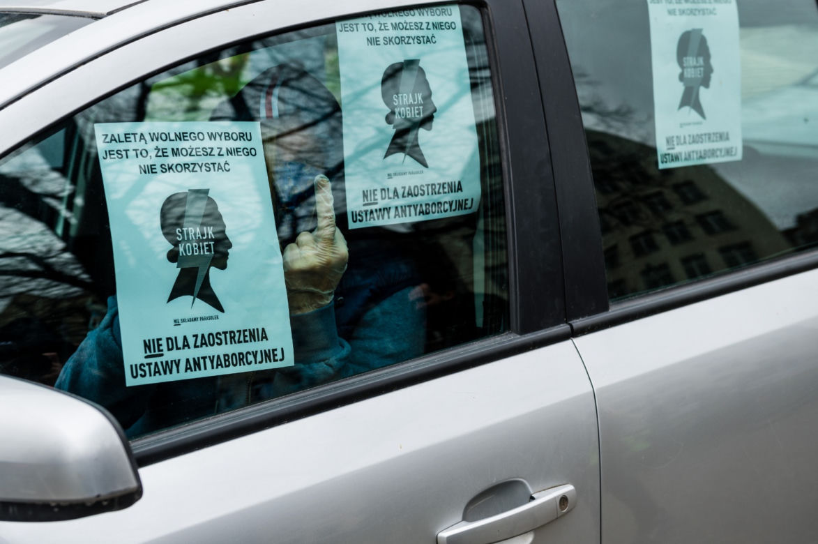 Strajk kobiet w Trójmieście. Awantura w centrum Gdańska