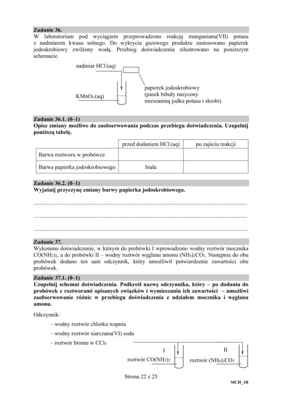 Matura 2019 chemia rozszerzona. ARKUSZE I ODPOWIEDZI