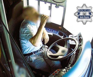 Pił piwo podczas jazdy. Kierowca autobusu miał 2,75 promila