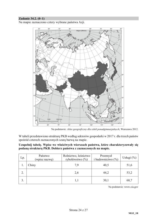 Matura 2020: Geografia. ARKUSZ CKE z geografii odpowiedzi z egzaminu 19.06.2020