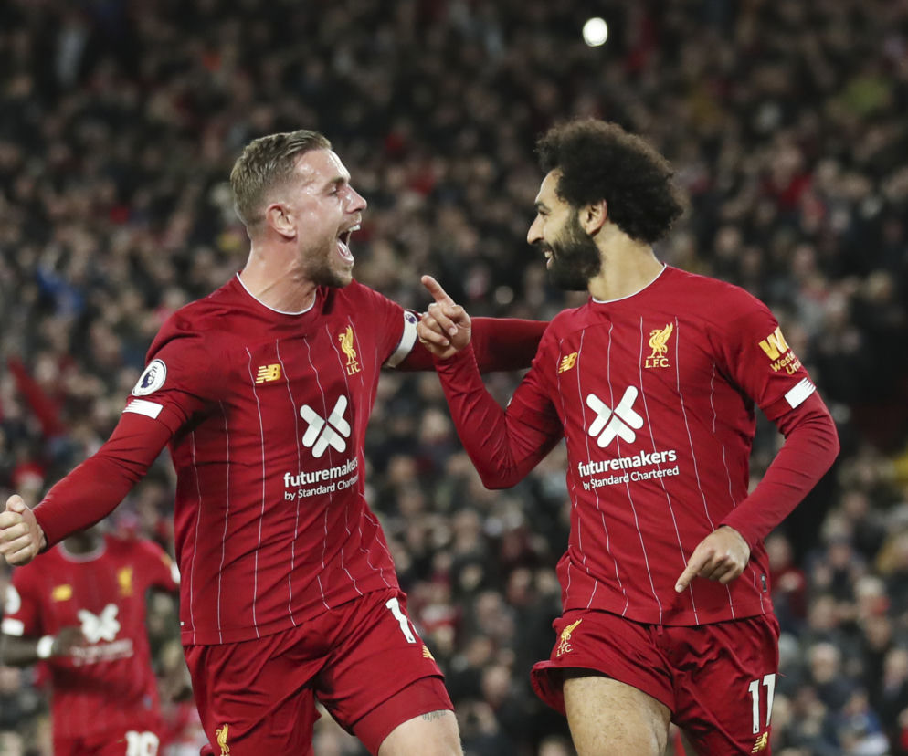 Jordan Henderson, Mohamed Salah, Liverpool