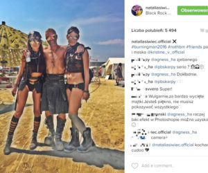Natalia Siwiec na Burning Man