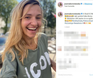 Joanna Koroniewska bez makijażu