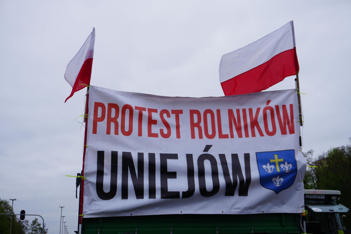 Protest rolników - 12.04.24