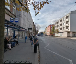 Zderzenie tramwaju z BMW w Krakowie