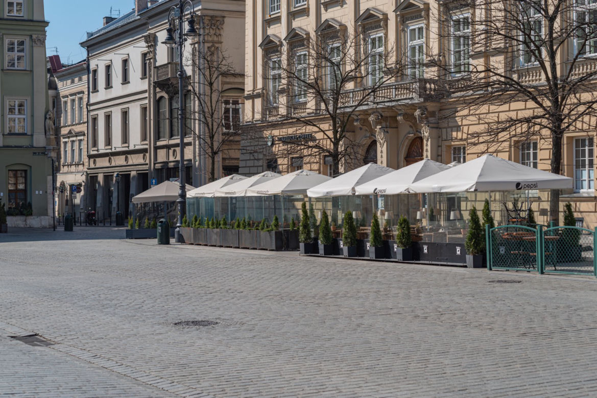 Kraków niczym miasto duchów