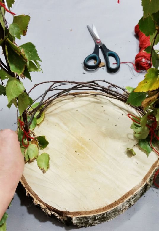 Jesienna dekoracja z dynią