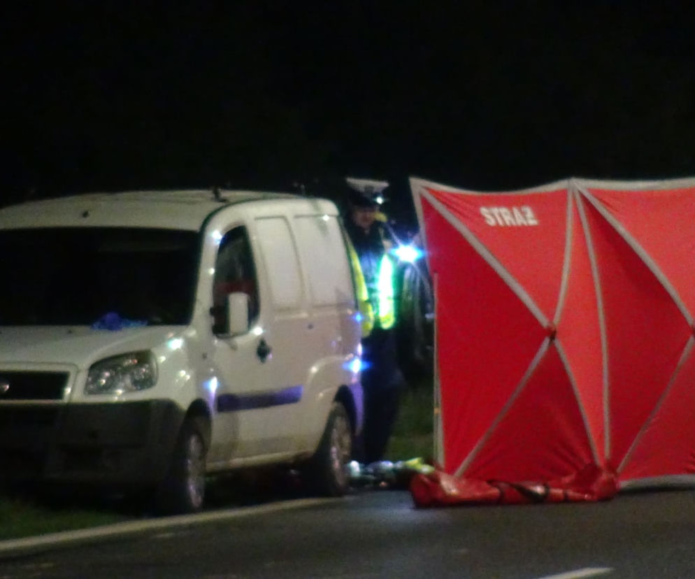 Dramatyczny wypadek na Wisłostradzie. Nie żyje pieszy