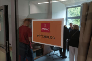 Punkt POMOC w szkole przy Berylowej w Lublinie