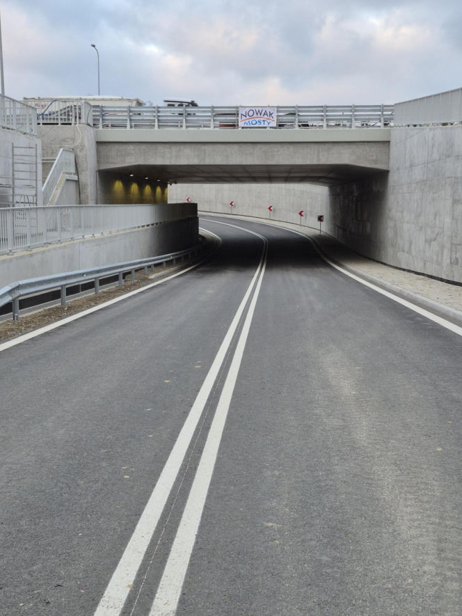 Węzeł z tunelem w Krzyszkowicach na zakopiance DK7