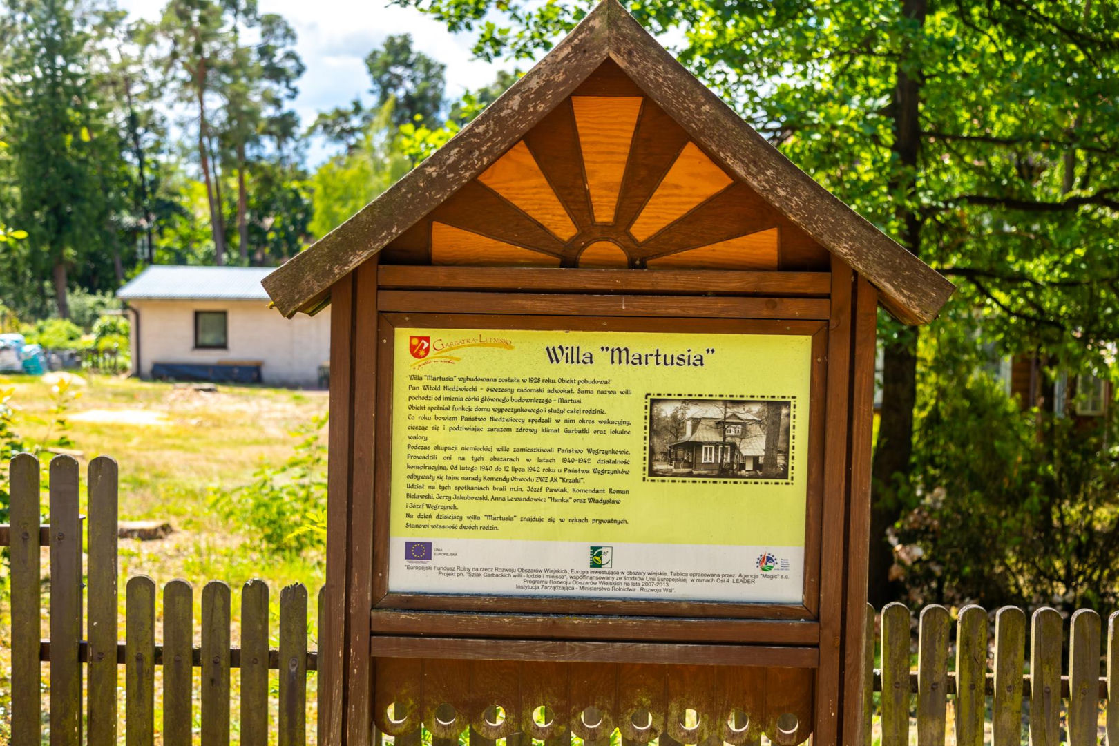 Szlak zabytkowych willi w Garbatce-Letnisku