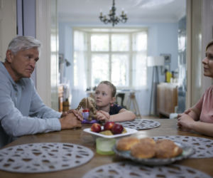 Pierwsza miłość, odc. 2925. Marysia (Aneta Zając), Jan Radosz (Wojciech Dąbrowski), Julka (Łucja Kawczak)