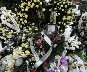 Pogrzeb taksówkarza z Giżycka