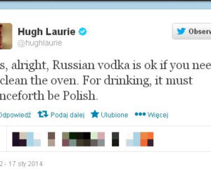 Dr House poleca polska wodke