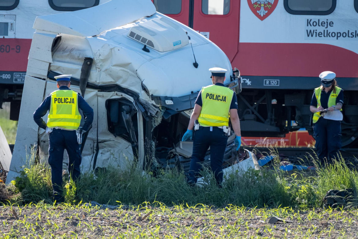 Katastrofa kolejowa w Wielkopolsce