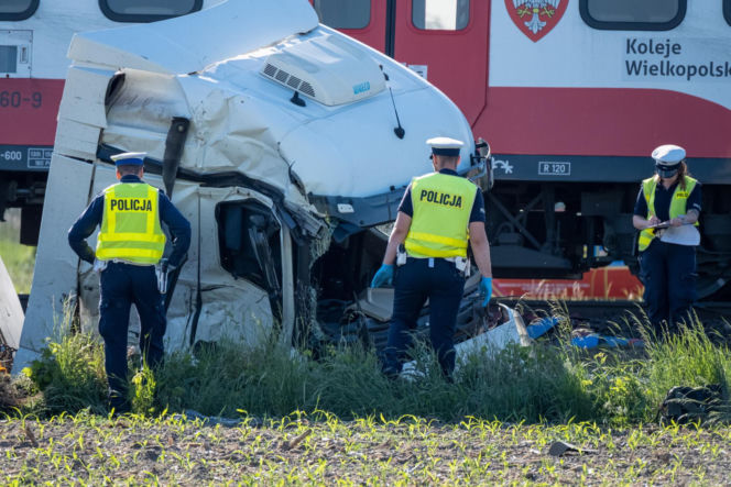 Katastrofa kolejowa w Wielkopolsce