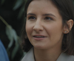 M jak miłość, odcinek 1899. Agnes (Amanda Mincewicz), Artur Rogowski (Robert Moskwa)