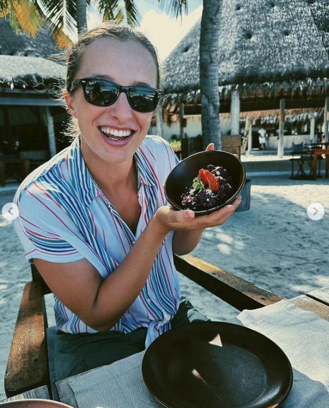 Iga Świątek na Mauritiusie